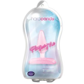 Play With Me Hard Candy Anal Plug-Pink