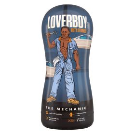 Lover Boy Self Lubricating Stroker The Mechanic-Brown