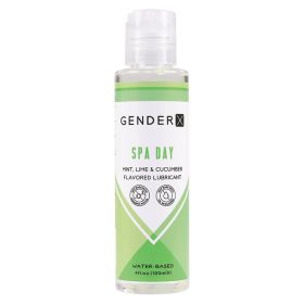Gender X Flavored Lubricant-Spa Day 4oz