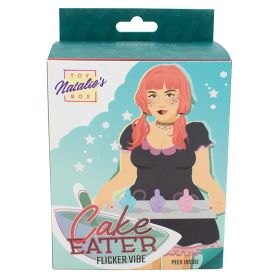 Natalie's Toy Box Cake Eater Clit Flicker Stimulator-Purple