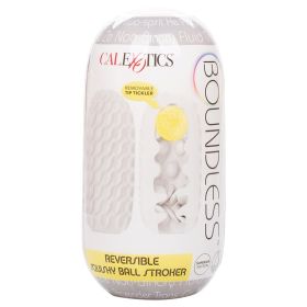 Boundless Reversible Squishy Ball Stroker-Yellow
