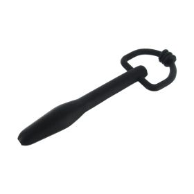 Silicone Cum Thru D Ring Penis Plug