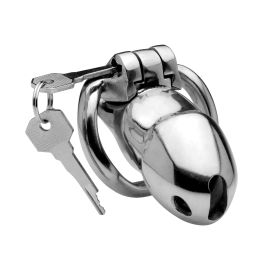 Rikers 24 7 Stainless Steel Locking Chastity Cage