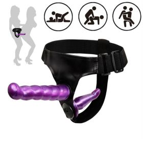 doublDouble Penis Dual Ended Strapon Ultra Elastic Harness Belt Strap On Dildo Adult Sex Toys for Woman Couples Anal Soft Dildos
