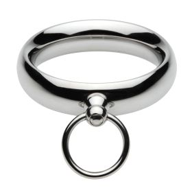 Lead Me Stainless Steel Cock Ring (Style/Color/Size: 1.95 Inch)