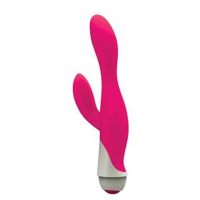 Serena 7 Speed Silicone Rabbit Vibe (Style/Color/Size: Pink)