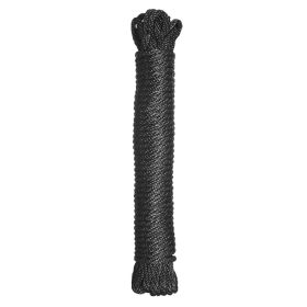 Premium Black Nylon Bondage Rope (Style/Color/Size: 50 Feet)